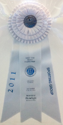 Eukanuba Best Booth 4th Place Ribbon
